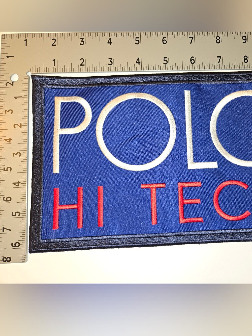 POLO RALPH LAUREN PATCHES EXTRA-LARGE HIGH TECH PATCH